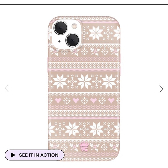 Velvet Caviar Accessories - Velvet Caviar - chai latte sweater iPhone case